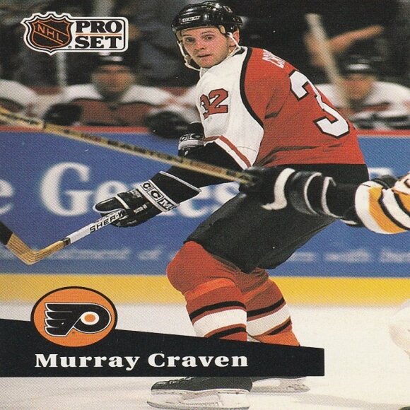 Murray Craven Philadelphia Flyers NHL Hockey Card Collection - 4 Card Set - Picture 4 of 5